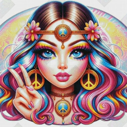 Peace In Full Color by Taza Creations (Starting At 80 Colors)