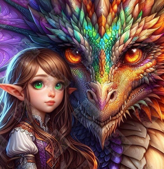 Protective Dragon by Theresa Raymer