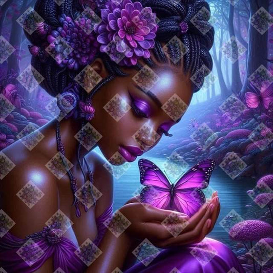 Purple Paradise by M.E. Divine Arts