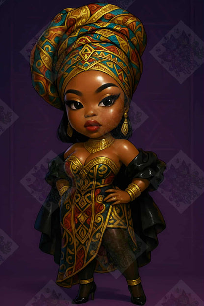 Queen Kiné by Stellar Designz