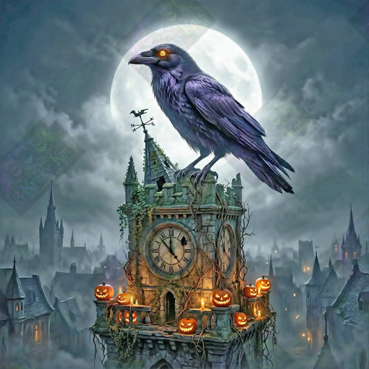 Raven Keeper Of Hollow Hour by Stellar Designz (Starting At 85 Colors)