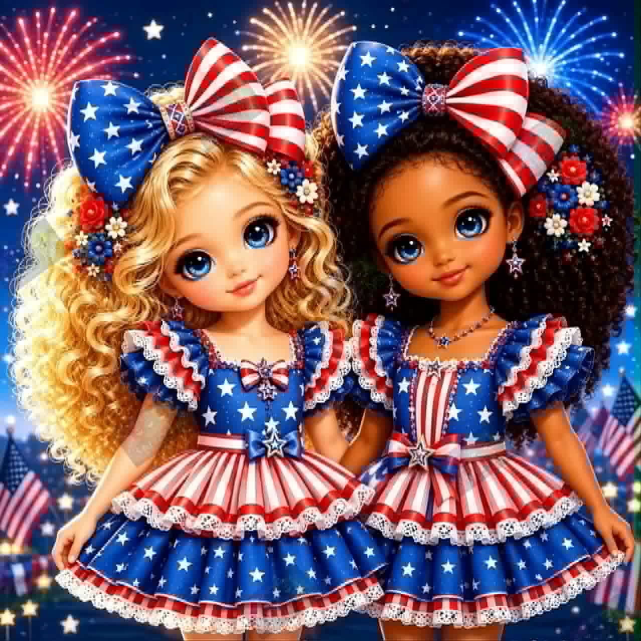 Red, White & Adorable by Theresa Raymer (Starting At 120 Colors)
