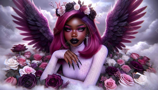 Rosethorn Angel by Taza Creations