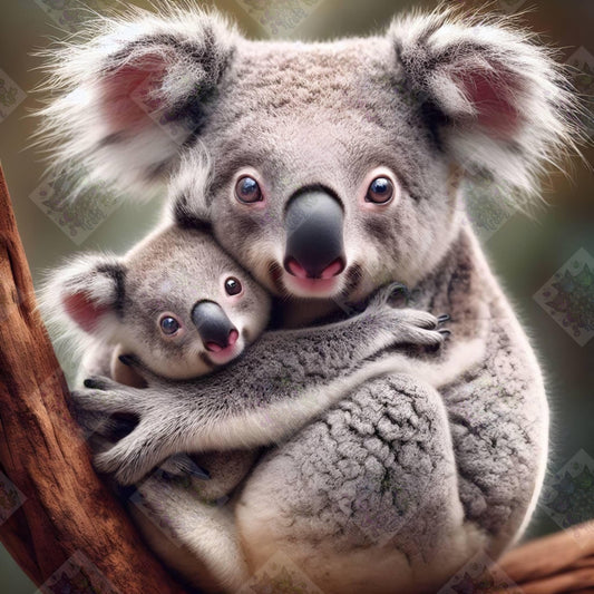 Safe In Mama's Arms by M.E. Divine Arts
