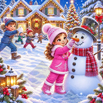Snowflakes & Childhood Magic by Cindy Emery (Starting At 90 Colors)