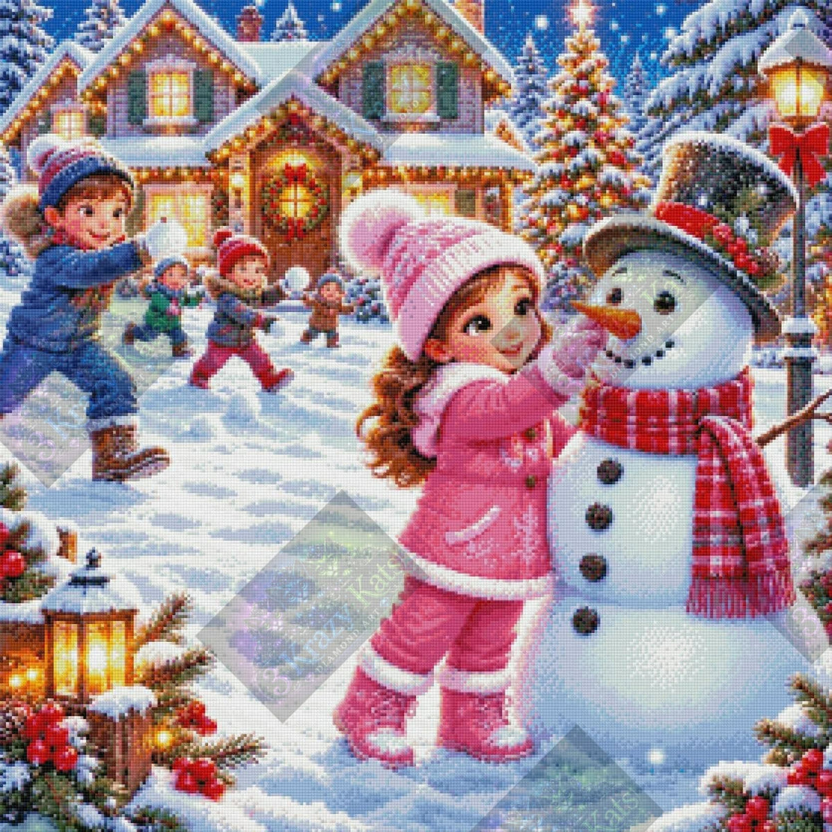 Snowflakes & Childhood Magic by Cindy Emery (Starting At 90 Colors)