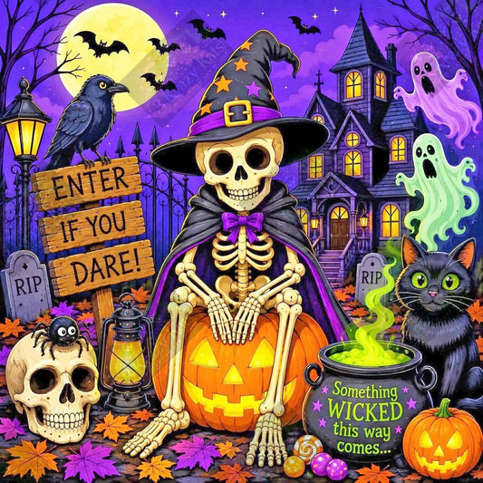 Something Wicked This Way Comes by Theresa Raymer (Starting At 90 Colors)