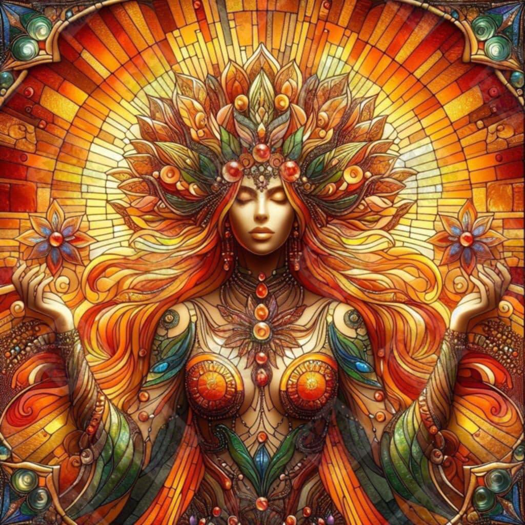 Spiritual Goddess by M.E. Divine Arts