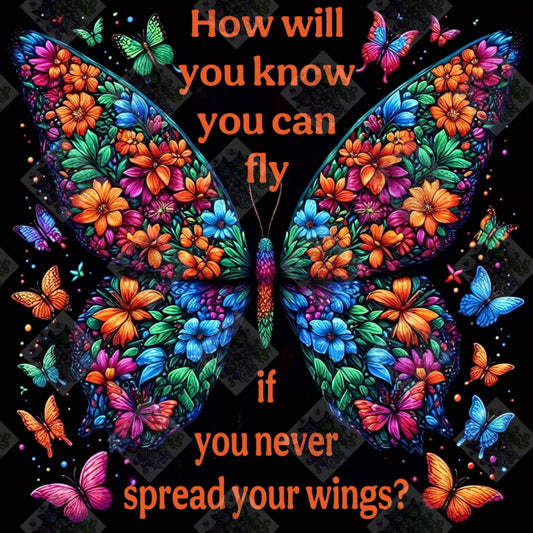 Spread Your Wings by M.E. Divine Arts