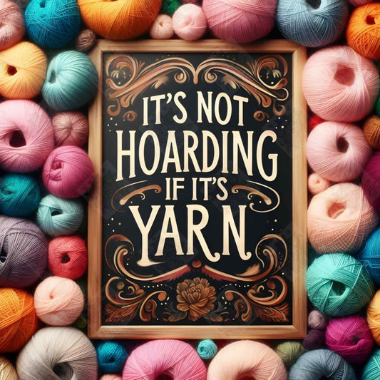 Stitch Hoarder's Creed by M.E. Divine Arts