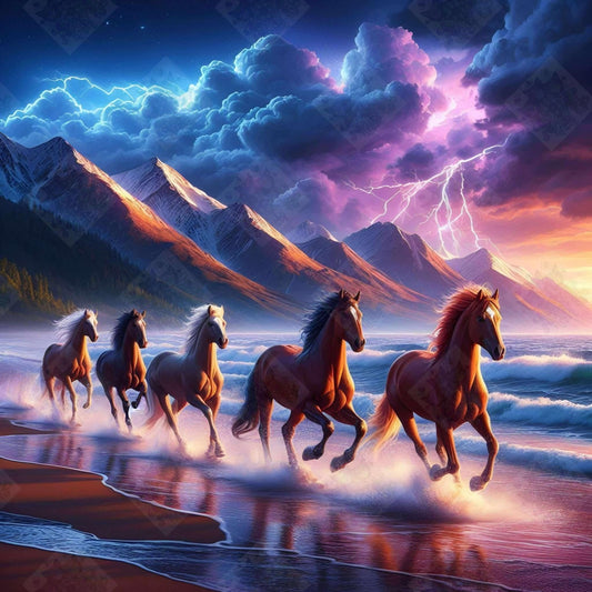 Storm Of The Herd by M.E. Divine Arts