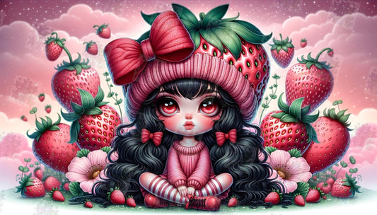 Strawberries Are My Favorite by Taza Creations