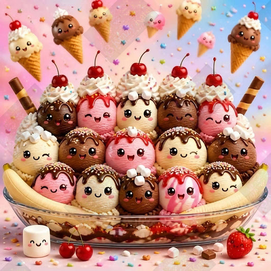 The Banana Split Brigade by Cindy Emery (Starting At 85 Colors)