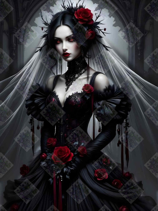 The Blood Rose Widow by Cindy Emery