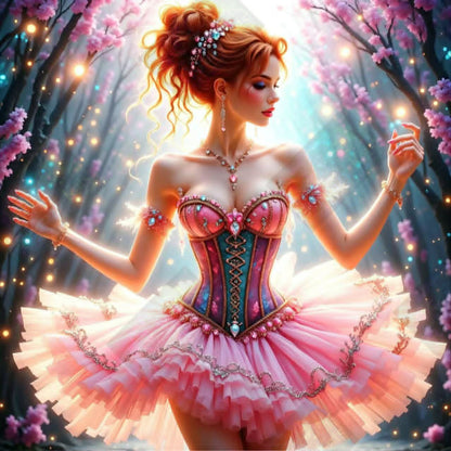 The Enchanted Pirouette by Cindy Emery (Starting At 100 Colors)