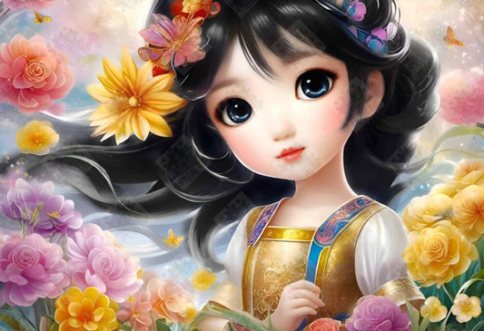 The Flower Maiden by Cindy Emery