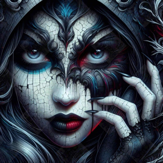 The Fractured Mask by Taza Creations