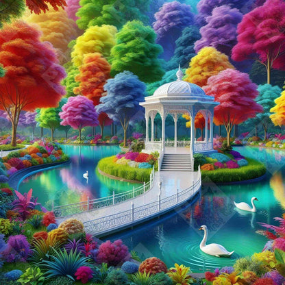 The Garden Of Evercolor by M.E. Divine Arts