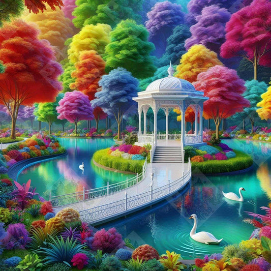 The Garden Of Evercolor by M.E. Divine Arts