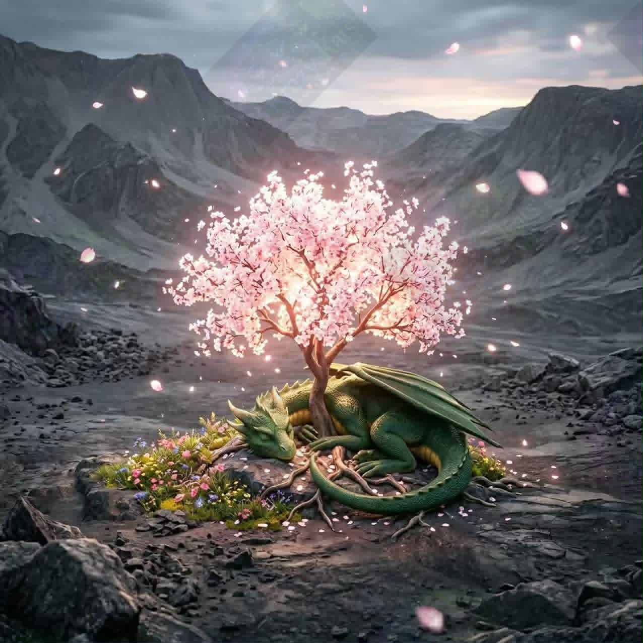The Last Blossom's Guardian by Stellar Designz (Starting At 85 Colors)