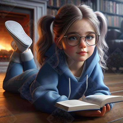 The Little Librarian by M.E. Divine Arts