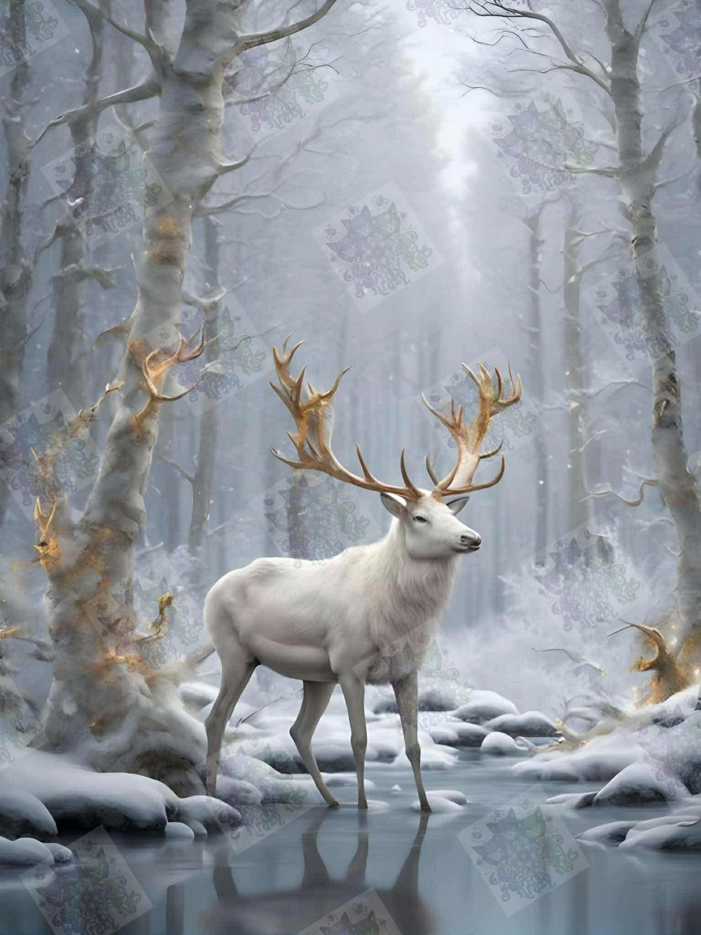 The Starlit Antlers by Theresa Raymer