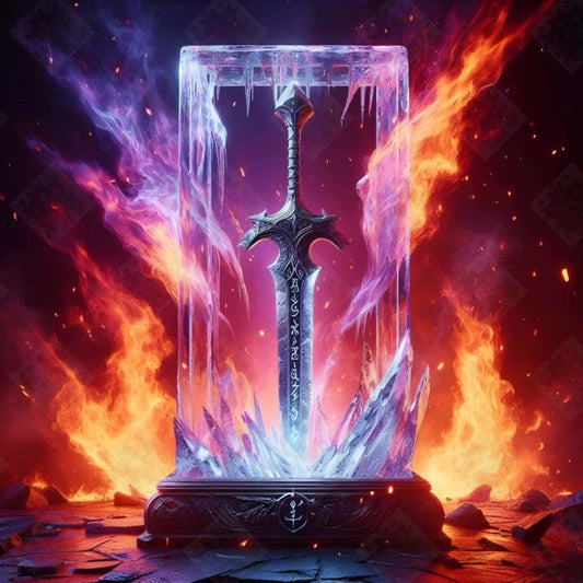 The Sword Of Elemental Reckoning by Stellar Designz