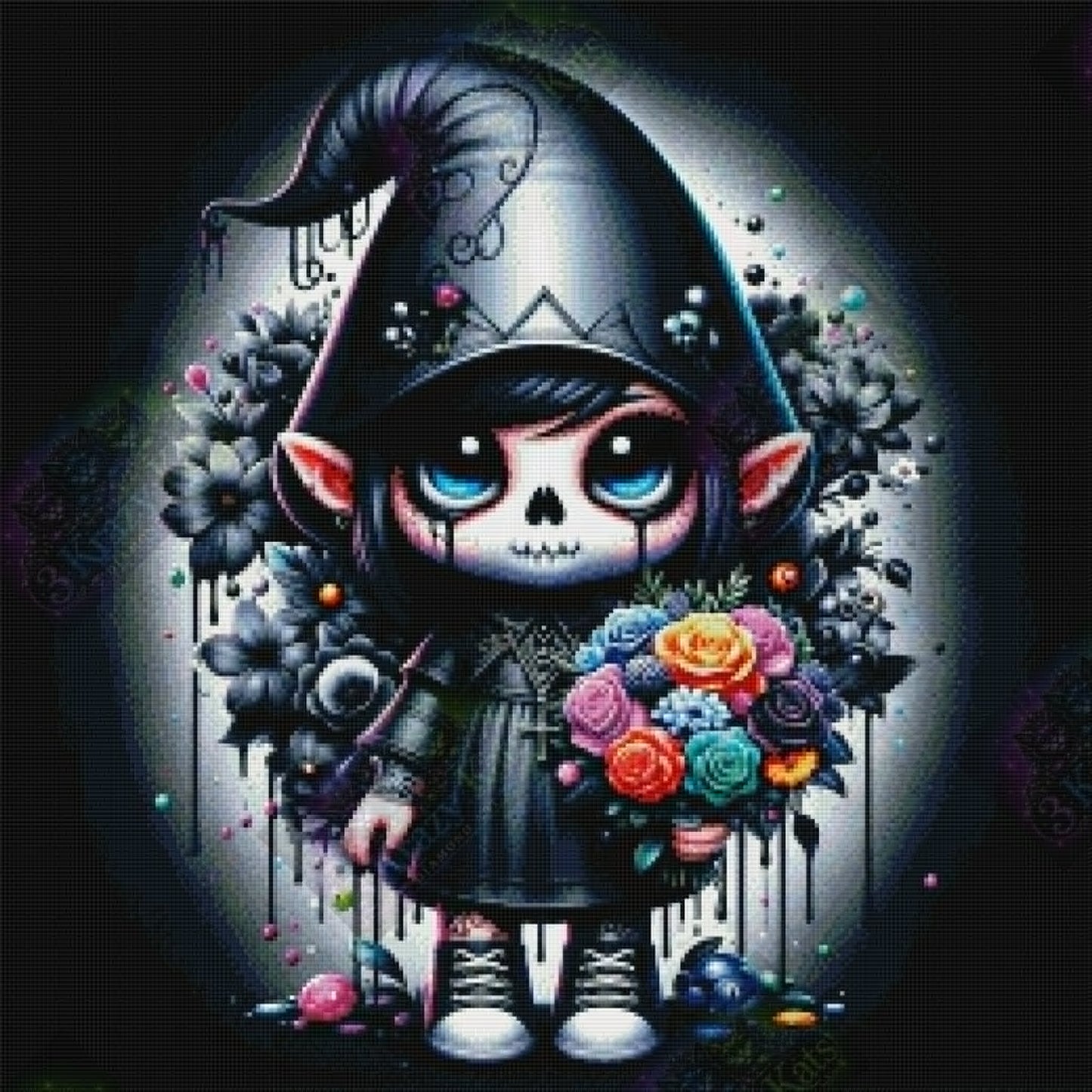 The Grim Bouquet by Taza Creations (Starting At 85 Colors)