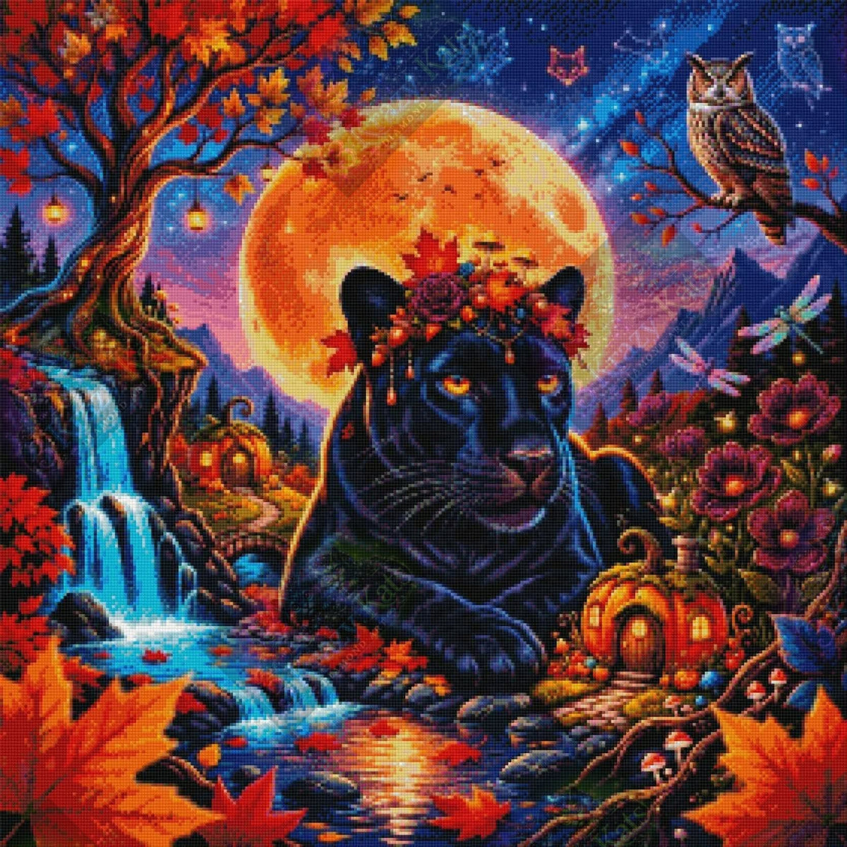 The Midnight Panther Of Autumn Dreams by Stellar Designz (Starting At 90 Colors)