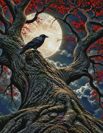 The Raven's Midnight Vigil by ChrisP Designs (Starting At 90 Colors)