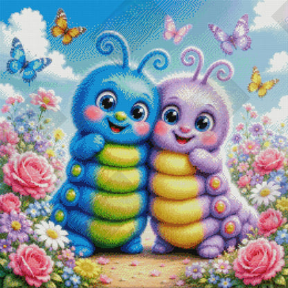 The Snugglepillars by Theresa Raymer (Starting At 90 Colors)