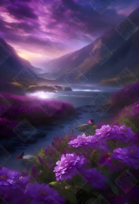 Valley Of The Amethyst Dawn by Cindy Emery