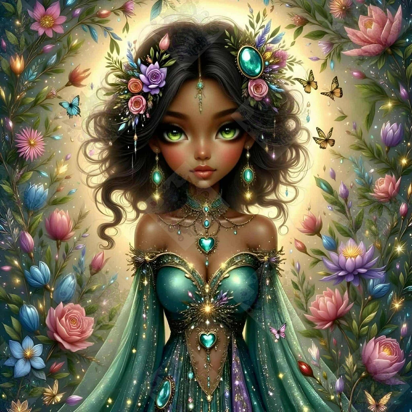 Verdant Radiance by Cindy Emery