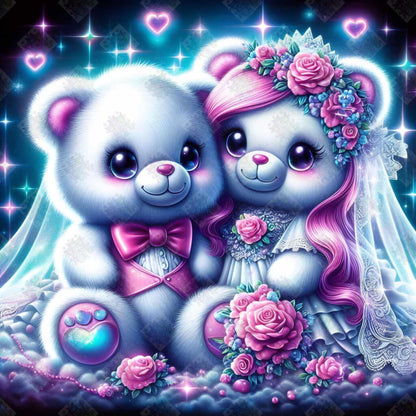 Wedding Bears by Taza Creations