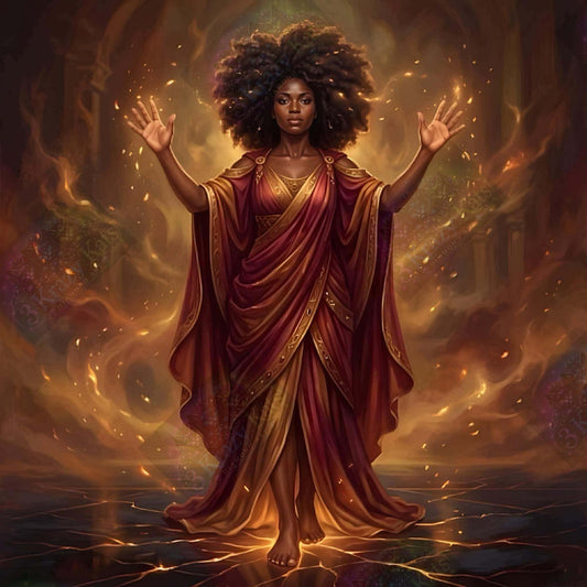 When The Fire Answered by Stellar Designz (Starting At 80 Colors)