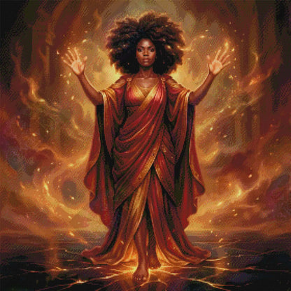 When The Fire Answered by Stellar Designz (Starting At 80 Colors)
