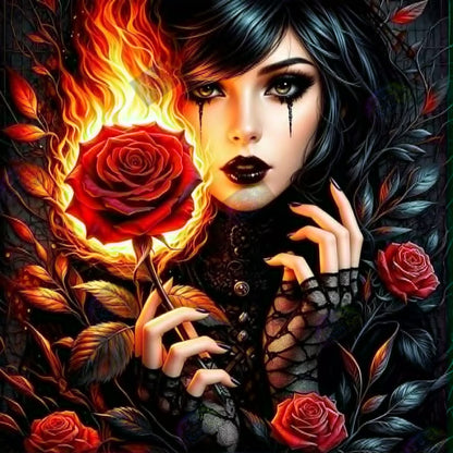 Where Fire Learns To Bloom by Taza Creations (Starting At 65 Colors)