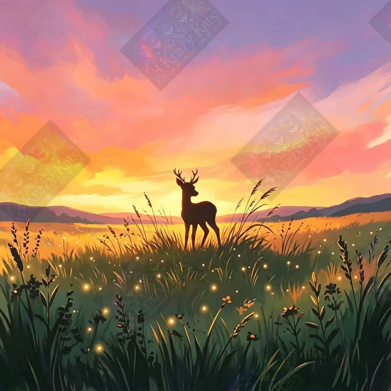 Where The Fireflies Keep Watch by Stellar Designz (Starting At 85 Colors)