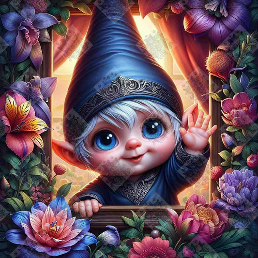 Whimsy In The Window by Taza Creations