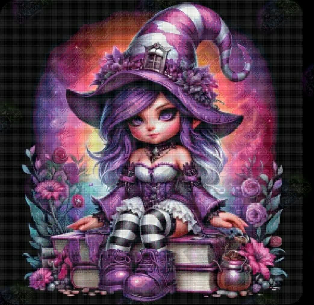 Whimsy After Midnight by Taza Creations (Starting At 90 Colors)
