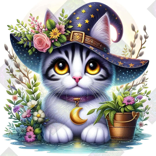 Whiskers & Witchcraft by Taza Creations (Starting At 90 Colors)