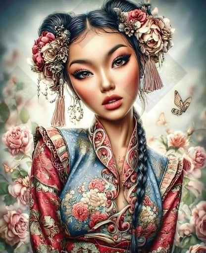 Whispers Of The Silk Garden by ChrisP Designs (80 Colors)