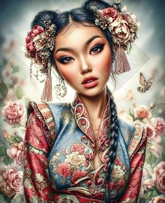 Whispers Of The Silk Garden by ChrisP Designs (80 Colors)