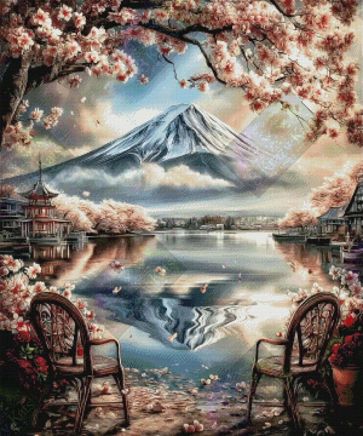Whispers Beneath Fuji by ChrisP Designs (Starting At 90 Colors)