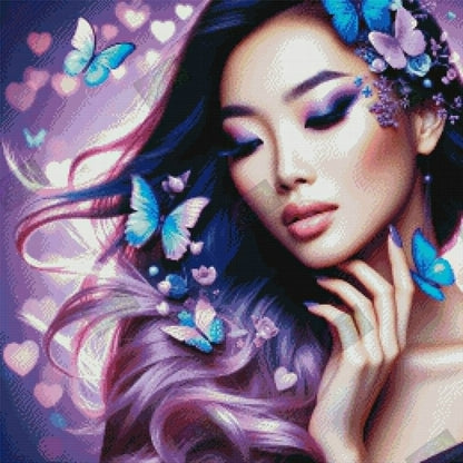 Whispers In Violet Wings by M.E. Divine Arts (Starting At 65 Colors)