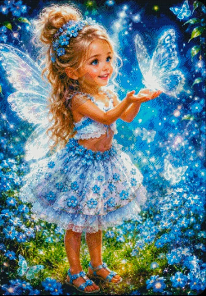 Whispers Of The Bluebell Fairies by M.E. Divine Arts (Starting At 90 Colors)