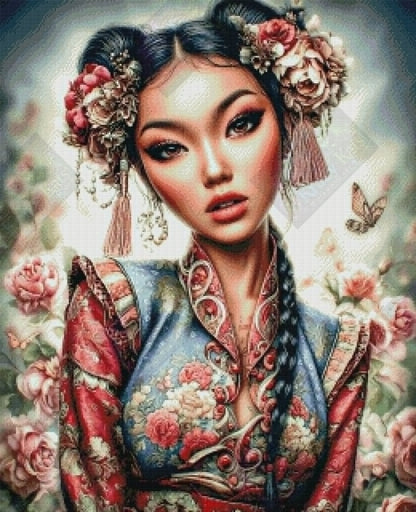 Whispers Of The Silk Garden by ChrisP Designs (80 Colors)