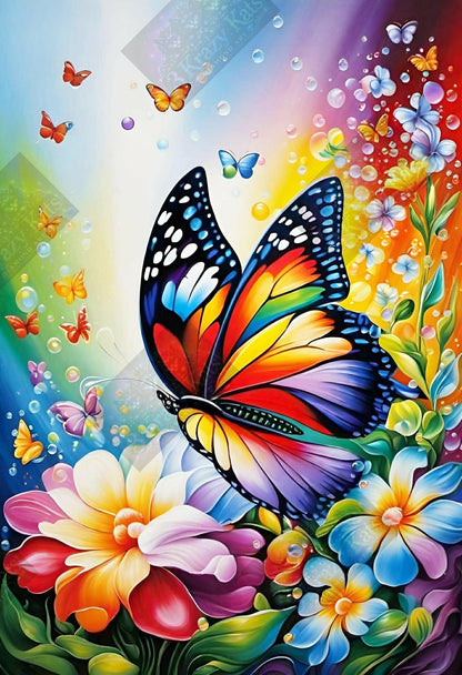 Wings Of A Thousand Colors by Cindy Emery (Starting At 90 Colors)