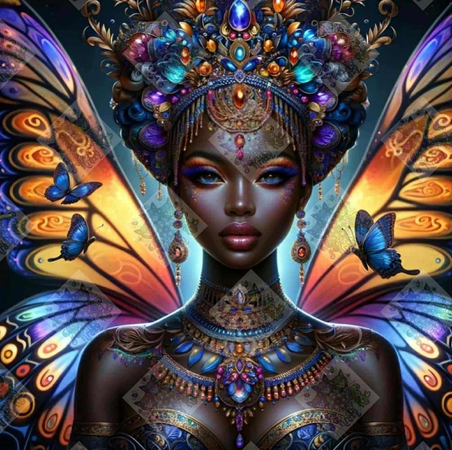 Wings Of Royal Radiance by Stellar Designz