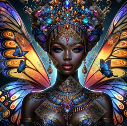 Wings Of Royal Radiance by Stellar Designz